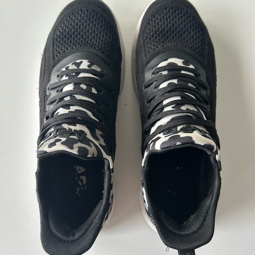 Black and White Athletic Shoes